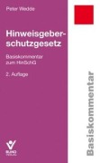 Cover-Bild zum Titel 'Hinweisgeberschutzgesetz' von 'Peter Wedde'