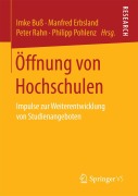 Cover-Bild zum Titel 'Öffnung von Hochschulen' von ''