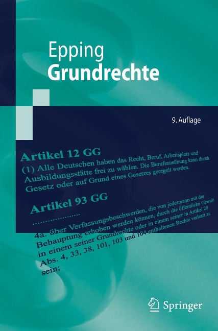 Grundrechte - Volker Epping