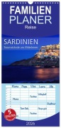 Cover-Bild zum Titel 'Familienplaner 2026 - Sardinien - Traumstrände am Mittelmeer mit 5 Spalten (Wandkalender, 21 x 45 cm) CALVENDO' von 'Patrick Rosyk'