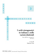 Cover-Bild zum Titel 'I verbi sintagmatici in italiano e nelle varietà dialettali' von ''