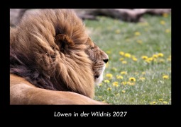 Cover-Bild zum Titel 'Löwen in der Wildnis 2027 Fotokalender DIN A3' von 'Tobias Becker'