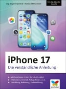 Cover-Bild zum Titel 'iPhone 17' von 'Jörg Rieger Espindola, Markus Menschhorn'