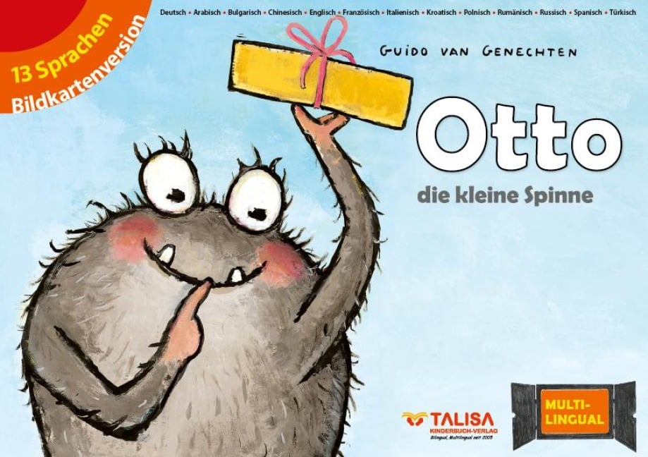 Otto - die kleine Spinne, Bildkartenversion - Guido van Genechten