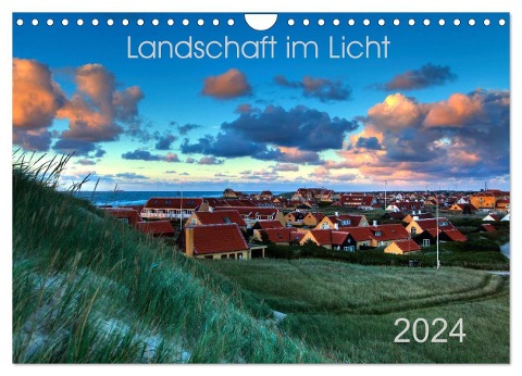 Landschaft im Licht (Wandkalender 2024 DIN A4 quer), CALVENDO Monatskalender - Oliver Schwenn