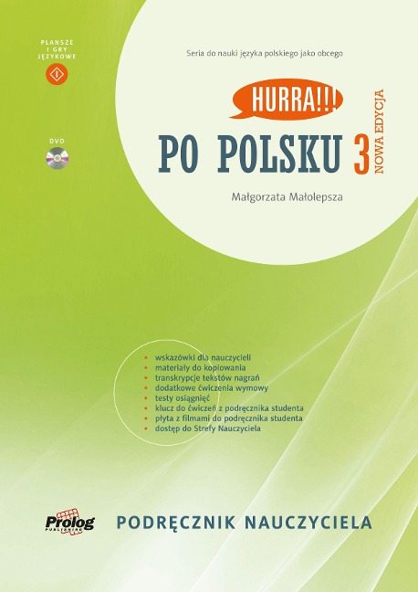 HURRA!!! PO POLSKU New Edition: Teacher's Handbook: 3 - Malgorzata Malolepsza