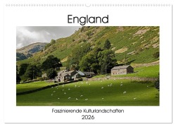 Cover-Bild zum Titel 'England - Faszinierende Kulturlandschaften (Wandkalender 2026 DIN A2 quer), CALVENDO Monatskalender' von 'Christian Hallweger'