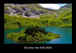 Cover-Bild zum Titel 'Die Seen der Erde 2026 Fotokalender DIN A3' von 'Tobias Becker'