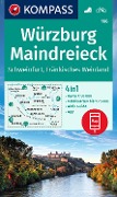 Cover-Bild zum Titel 'KOMPASS Wanderkarte 166 Würzburg, Maindreieck, Schweinfurt, Fränkisches Weinland 1:50.000' von ''
