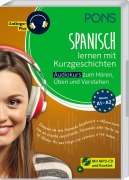 Cover-Bild zum Titel 'PONS Spanisch lernen mit Kurzgeschichten' von ''