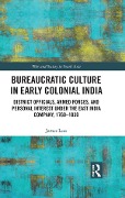 Cover-Bild zum Titel 'Bureaucratic Culture in Early Colonial India' von 'James Lees'