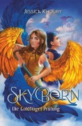 Cover-Bild zum Titel 'Skyborn - Die Goldflügel-Prüfung' von 'Jessica Khoury'