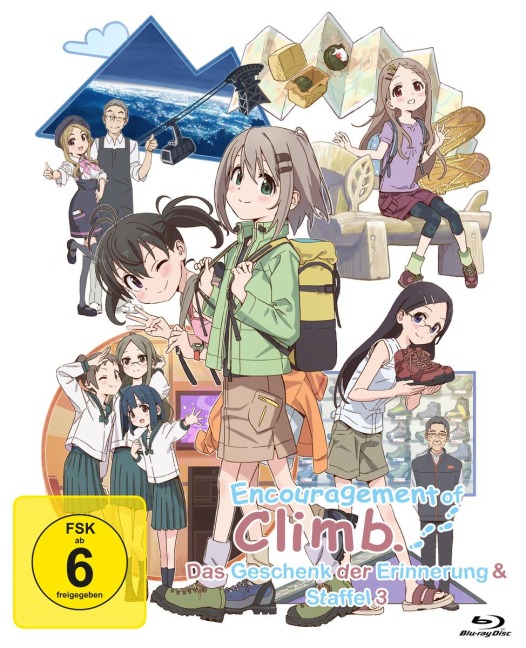 Encouragement of Climb - Staffel 3 - Gesamtausgabe + OVA - Blu-ray - 