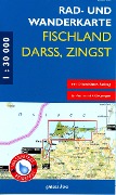 Cover-Bild zum Titel 'Rad- und Wanderkarte Fischland, Darß, Zingst' von ''