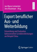 Cover-Bild zum Titel 'Export beruflicher Aus- und Weiterbildung' von ''