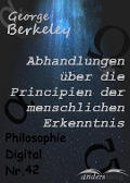 Cover-Bild zum Titel 'Abhandlungen über die Principien der menschlichen Erkenntnis' von 'George Berkeley'