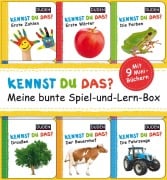 Cover-Bild zum Titel 'Duden 12+: Kennst du das? Meine bunte Spiel-und-Lern-Box' von ''