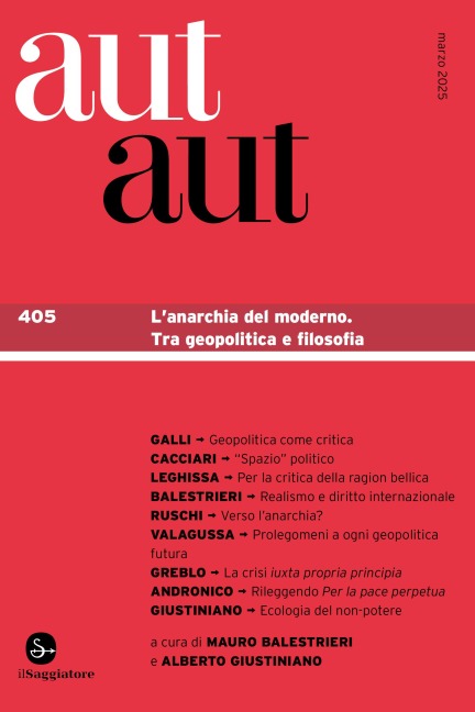 aut aut 405 - Aa. Vv.