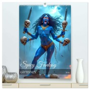 Cover-Bild zum Titel 'Spicy Fantasy - Göttinnen (hochwertiger Premium Wandkalender 2026 DIN A2 hoch), Kunstdruck in Hochglanz' von 'Sell Pixs:Sell'