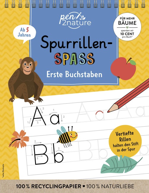 Spurrillen-Spaß Erste Buchstaben - 