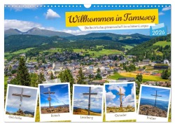 Cover-Bild zum Titel 'Willkommen in Tamsweg (Wandkalender 2026 DIN A3 quer), CALVENDO Monatskalender' von 'Christa Kramer'