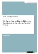 Cover-Bild zum Titel 'Die Darstellung und das Verhältnis der Geschlechter in Karin Boyes "Astarte" (1931)' von 'Emma Anna Agneta Rünzel'