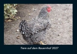 Cover-Bild zum Titel 'Tiere auf dem Bauernhof 2027 Fotokalender DIN A4' von 'Tobias Schmitt, Kevin Heber'