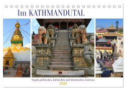 Cover-Bild zum Titel 'Im Kathmandutal (Tischkalender 2026 DIN A5 quer), CALVENDO Monatskalender' von 'Ulrich Senff'