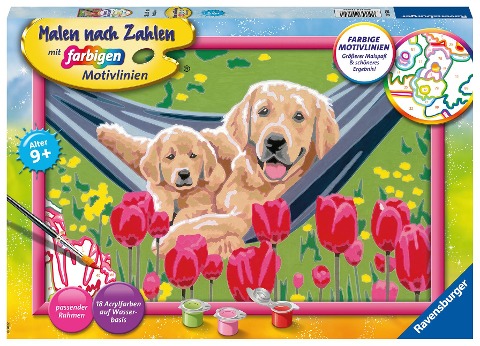 Ravensburger Malen nach Zahlen 20164 - Kuschelpause - Kinder ab 9 Jahren - 