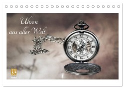 Cover-Bild zum Titel 'Uhren aus aller Welt (Tischkalender 2026 DIN A5 quer), CALVENDO Monatskalender' von 'Dirk Rosin'