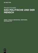 Cover-Bild zum Titel 'Soziale Beziehung, Verstehen, Rationalität' von 'Panajotis Kondylis'