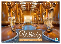 Cover-Bild zum Titel 'Whisky: Reine Geschmacksache (Tischkalender 2026 DIN A5 quer), CALVENDO Monatskalender' von 'Calvendo Calvendo'