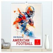 Cover-Bild zum Titel 'American Football - tolle Momente (hochwertiger Premium Wandkalender 2026 DIN A2 hoch), Kunstdruck in Hochglanz' von 'Peter Roder'