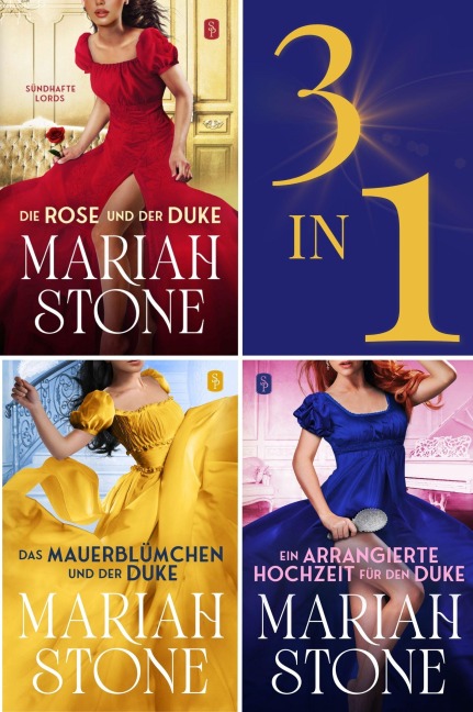 Sündhafte Lords Sammelband 1: Bücher 1-3 - Mariah Stone