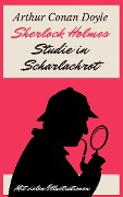 Cover-Bild zum Titel 'Sherlock Holmes - Studie in Scharlachrot' von 'Arthur Conan Doyle'