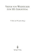Cover-Bild zum Titel 'Viktor von Weizsäcker zum 100. Geburtstag' von ''