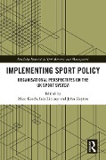 Cover-Bild zum Titel 'Implementing Sport Policy' von ''