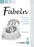 Cover-Bild zum Titel 'Fabeln kennenlernen, untersuchen und schreibend entdecken' von 'Ellen Klaschka'