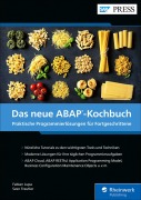Cover-Bild zum Titel 'Das neue ABAP-Kochbuch' von 'Fabian Lupa, Sven Treutler'