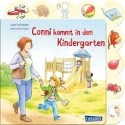 Cover-Bild zum Titel 'Conni-Pappbilderbuch: Conni kommt in den Kindergarten' von 'Liane Schneider'