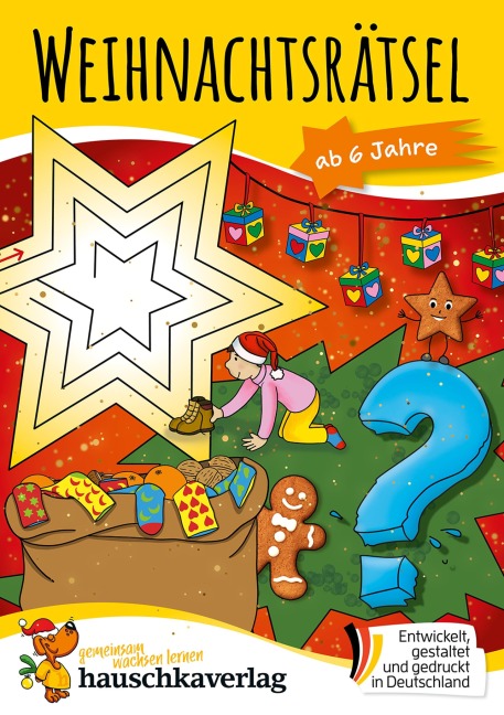 Weihnachtsrätsel - Rätselblock ab 6 Jahre - Agnes Spiecker