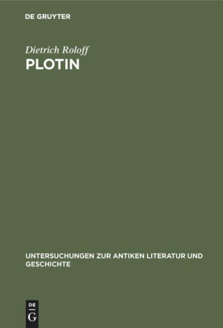 Plotin - Dietrich Roloff