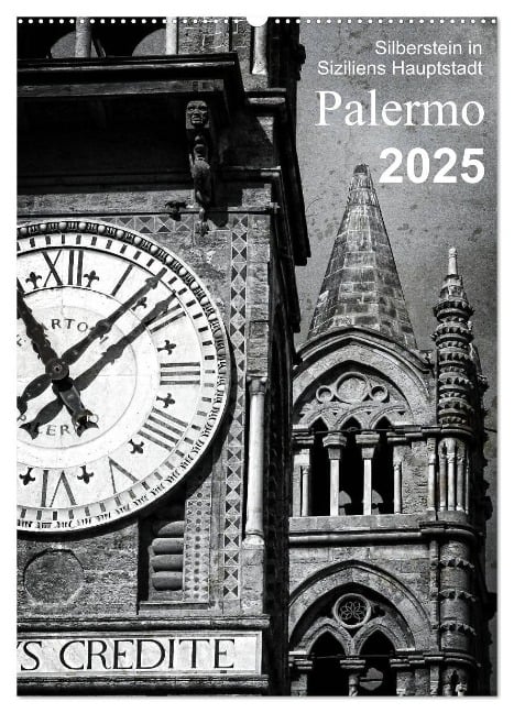 Silberstein in Siziliens Hauptstadt Palermo (Wandkalender 2025 DIN A2 hoch), CALVENDO Monatskalender - Reiner Silberstein