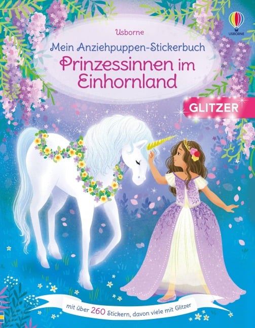 Mein Anziehpuppen-Stickerbuch: Prinzessinnen im Einhornland - Fiona Watt
