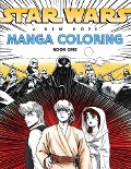 Cover-Bild zum Titel 'Star Wars Manga Coloring' von 'Editors Of Thunder Bay Press'