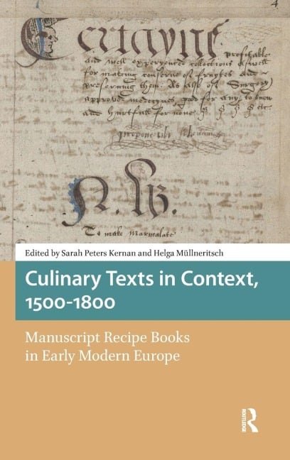 Culinary Texts in Context, 1500-1800 - 
