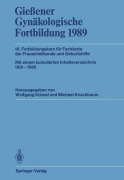 Cover-Bild zum Titel 'Gießener Gynäkologische Fortbildung 1989' von ''