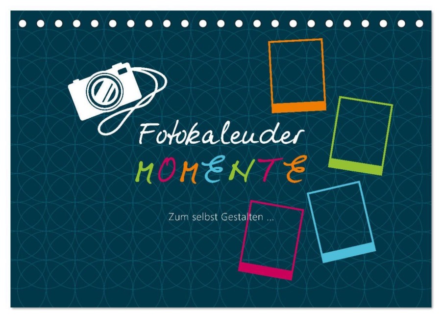 Fotokalender MOMENTE (Tischkalender 2026 DIN A5 quer), CALVENDO Monatskalender - ROTH-Design ROTH-Design