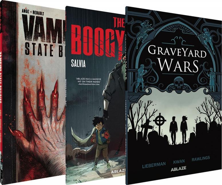 Ablaze Spotlight on Horror Collected Set - Patrick Renault, Ange, Mathieu Salvia, A J Lieberman