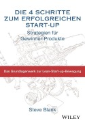 Cover-Bild zum Titel 'Die 4 Schritte zum erfolgreichen Start-up' von 'Steve Blank'